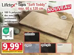 Norma Lifetex Tapis Soft Teddy offre