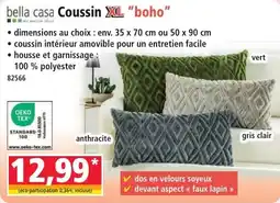 Norma bella casa Coussin XL "boho" offre