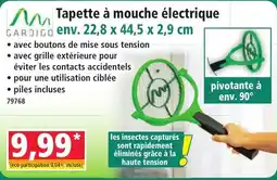 Norma GARDIGO Tapette à mouche électrique offre