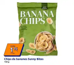 Action Sunny Bites Banana Chips offre