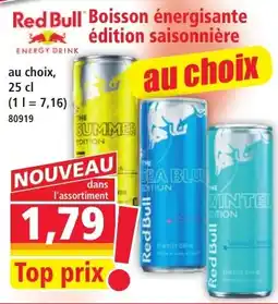 Norma Red Bull Boisson énergisante offre