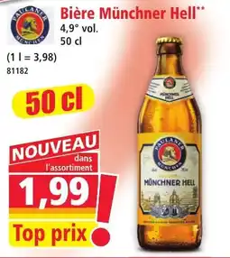 Norma Paulaner Bière Münchner Hell offre