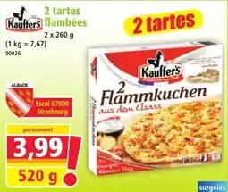 Norma Kauffer's Flammkuchen offre