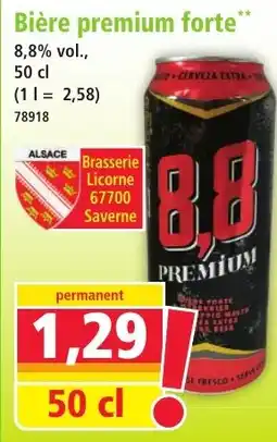 Norma Licorne Bière premium forte offre