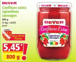 Norma BEYER Confiture extra églantines sauvages offre