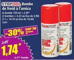 Norma STOPDOL Bombe de froid à l'arnica offre