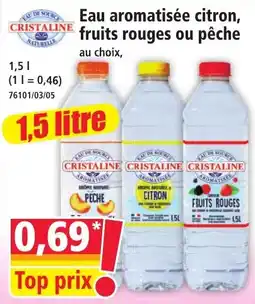Norma CRISTALINE Eau aromatisée offre