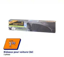 Action C&C Rideaux pour voiture offre
