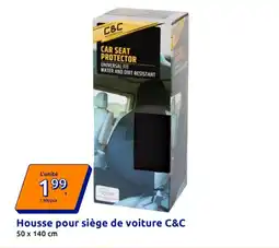 Action C&C Housse pour siège de voiture offre
