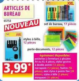 Norma XXL stylos à bille, 12 pièces offre
