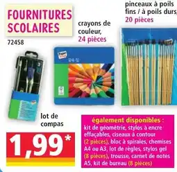 Norma Fournitures scolaires offre