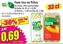 Norma Pulco fuze tea offre