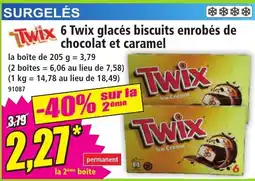 Norma Twix glacés offre