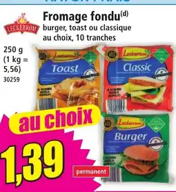 Norma Leckerrum Fromage fondu offre