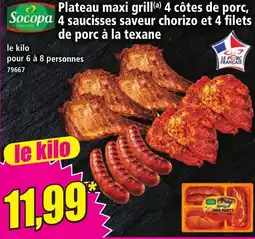 Norma Socopa Plateau maxi grill offre