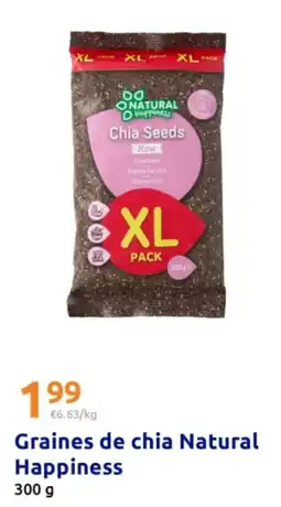 Action Natural Happiness Graines de chia offre