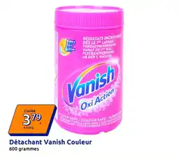 Action Vanish Détachant Couleur offre