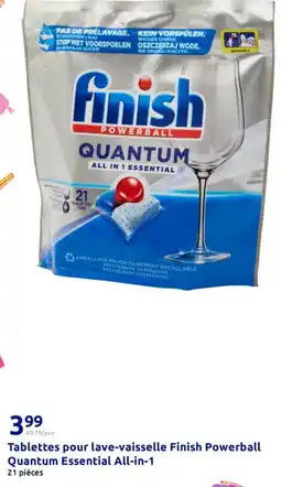 Action Finish Powerball Quantum Essential All-in-1 offre