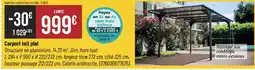 Bricorama Carport toit plat offre