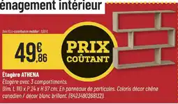 Bricorama ATHENA Étagère offre
