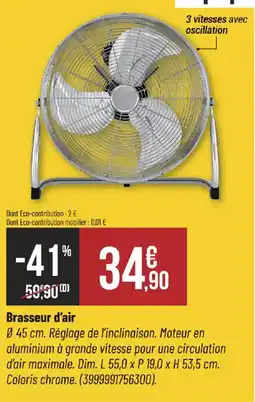 Bricorama Brasseur d'air offre
