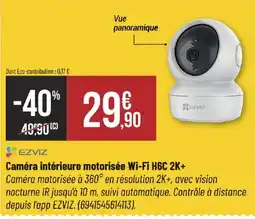 Bricorama EZVIZ Caméra intérieure motorisée Wi-Fi H6C 2K+ offre