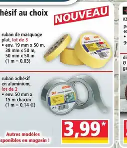 Norma 3m ruban de masquage plat offre