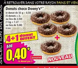 Norma Doony's donuts choco offre