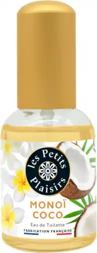 Auchan Les petits plaisirs eau de toilette monoï coco les petits plaisirs offre