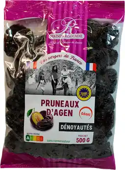 Auchan Roucadil pruneaux d'agen dénoyautés maison roucadil offre