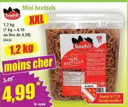 Norma Boehli mini bretzels xxl offre