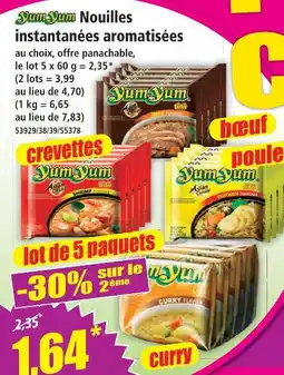 Norma Yum yum nouilles instantanées aromatisées offre