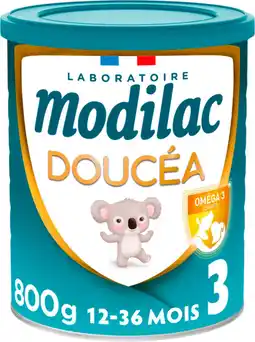 Auchan Modilac lait doucéa croissance 3 modilac offre