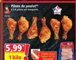 Norma Pilons de poulet offre