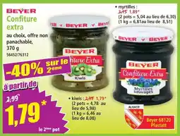 Norma Beyer confiture extra kiwis offre