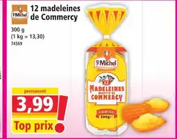 Norma St michel 12 madeleines de commercy offre
