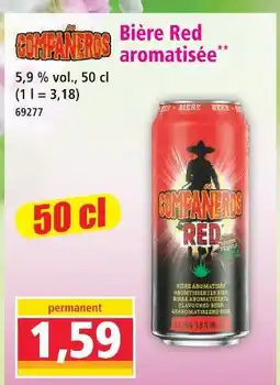 Norma Companeros bière red aromatisée offre