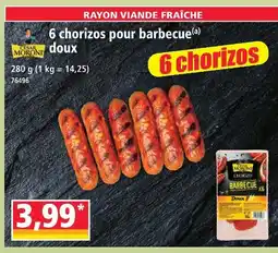 Norma César moroni 6 chorizos pour barbecue doux offre