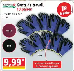 Norma Powerfix garden gants de travail offre