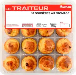 Auchan Auchan le traiteur 16 gougères fromage auchan le traiteur offre