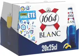 Auchan 1664 bière blanc 1664 offre
