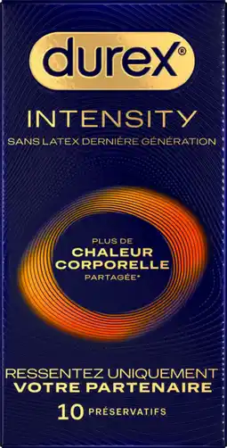 Auchan Durex préservatifs sans latex intensity durex offre