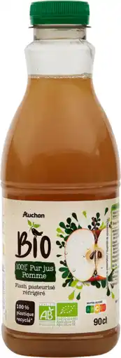 Auchan Auchan bio pur jus de pomme bio auchan offre