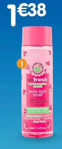 b&m So fresh lotion tonique watermelon offre