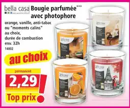 Norma Bella casa bougie parfumée avec photophore offre