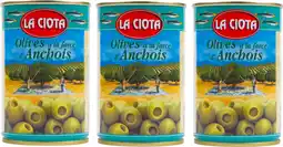 Auchan La ciota olives aux anchois la ciota offre