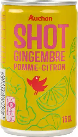 Auchan Auchan shot gingembre auchan offre
