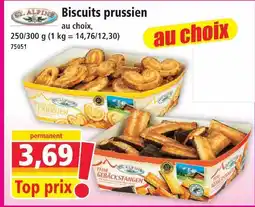 Norma St. alpine biscuits prussiens offre