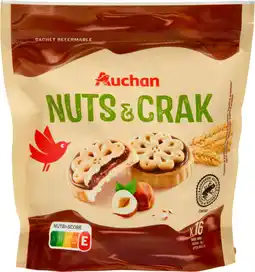 Auchan Auchan mon goûter pâte à tartiner noisettes auchan offre