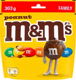 Auchan M&m's cacahuètes enrobées de chocolat m&m's offre